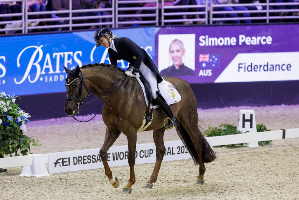 OMAHA - FEI World Cup Finals 2023

PEARCE Simone (AUS), Fiderdance
FEI Dressage World Cup™ Final - Grand Prix de Dressage
presented by Havensafe Farm

Omaha, CHI Health Center
05. April 2023
© www.sportfotos-lafrentz.de / Stefan Lafrentz