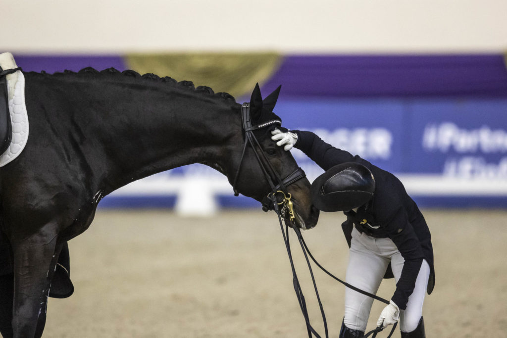 Kronberg, Gestüt Schafhof, KRONBERG _ Int. Festhallen Reitturnier Schafhof Edition 2020,

WALDMANN Lena (GER), Grey Fianell
Louisdor-Preis - Finale 2020 
Nachwuchspferde Grand Prix für 8 - 10j. Pferde / Finale
Grand Prix
Dressurprüfung Kl.S***

20. December 2020
© www.sportfotos-lafrentz.de/Stefan Lafrentz