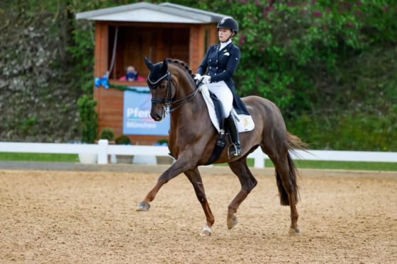 CDI4* München international: Silber für Fiderdance im 4* Grand Prix Kür Debüt