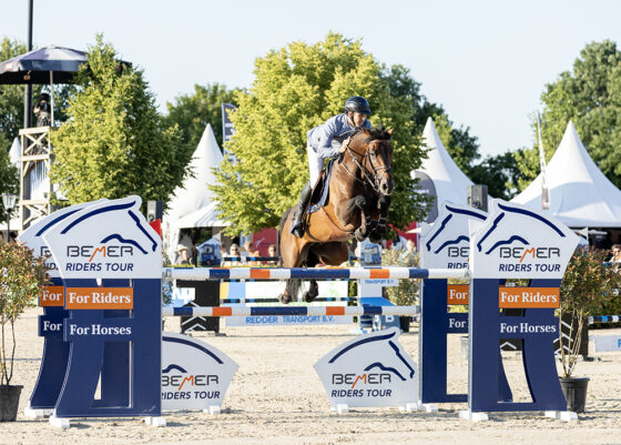 CSI3* Ommen – Zinedream platziert sich in seiner 1.55 m-Premiere