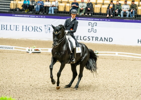 World Cup Herning: Erste U25 Platzierung für Cadeau Noir & Moritz